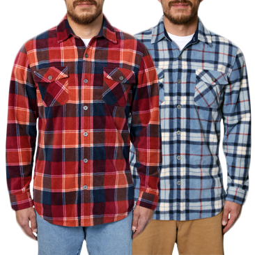 Freedom Foundry Men's Plaid Fleece Shirt Freedom Foundry Men's Plaid Fleece Shirt