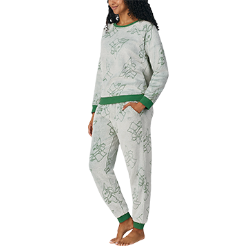 Character Ladies' Fleece 2-Piece Pajama Set Character Ladies' Fleece 2-Piece Pajama Set