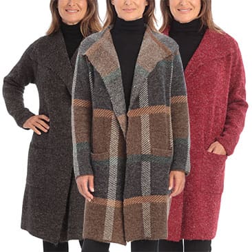 Joseph A Sweater Coat