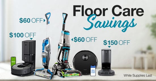 Floor care savings