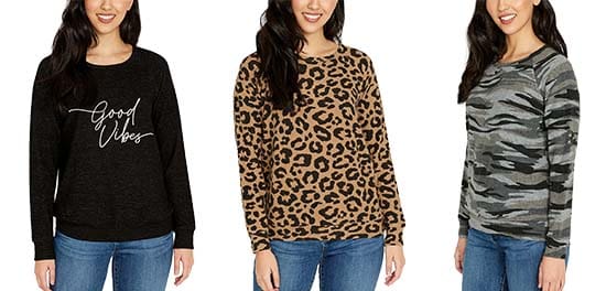 Buffalo Ladies' Printed Cozy Top