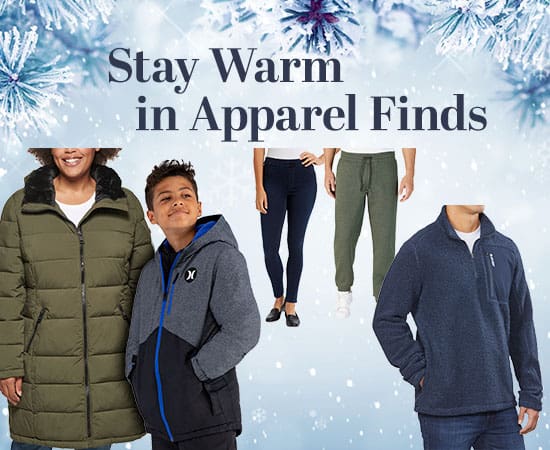 Stay Warm in Apparel Finds