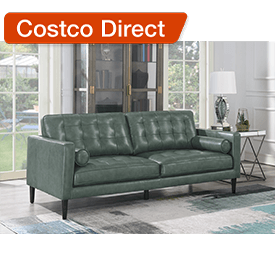 Harstine Leather Sofa