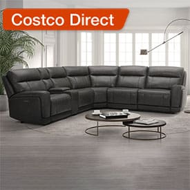 Lauretta Leather Sectional