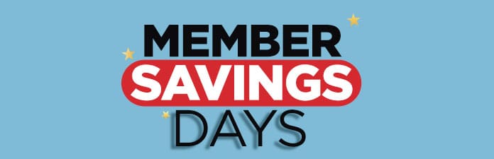 Member Savings Days