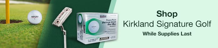 Shop Kirkland Signature Golf While supplies last.