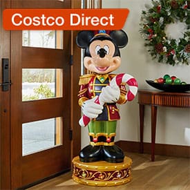 5' Disney Mickey Nutcracker with Lights and Music