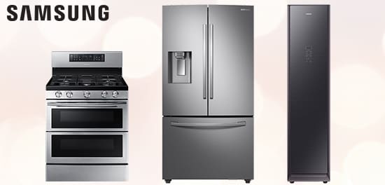 Save on Select Samsung Appliances