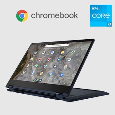 Lenovo Flex 13.3-inch 1080p Touchscreen 2-in-1 Chromebook with Intel Core i3 Processor, 8GB Memory and 128GB SSD