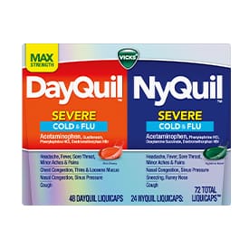 Vicks DayQuil & NyQuil Severe Cold & Flu LIquiCaps