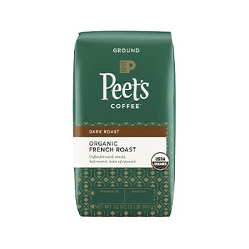 Peet's Organic French Roast Ground Coffee