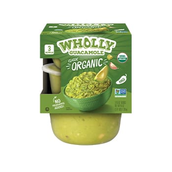 WHOLLY® Guacamole Classic Organic Bowls