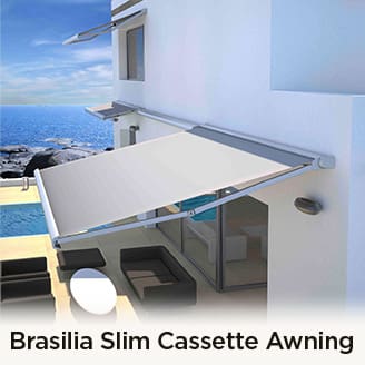 Brasilia Slim Cassette Awning