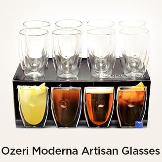 Ozeri Moderna Artisan Glasses
