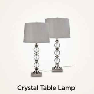 Crystal Table Lamp