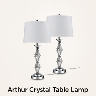Arthur Crystal Table Lamp