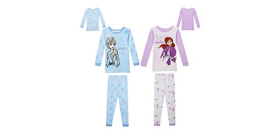 Kids' 4-Piece Cotton PJ Set