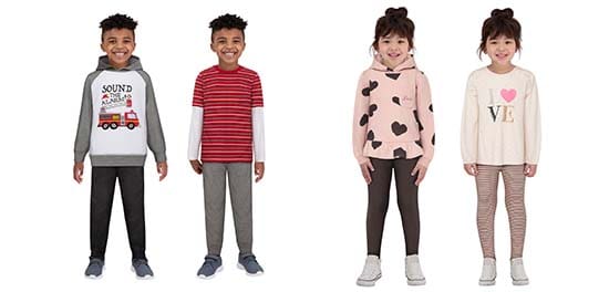 Kids' Headquarters 4-Piece Playwear Set