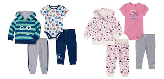Kids Headquarters Infant 4-Piece Set