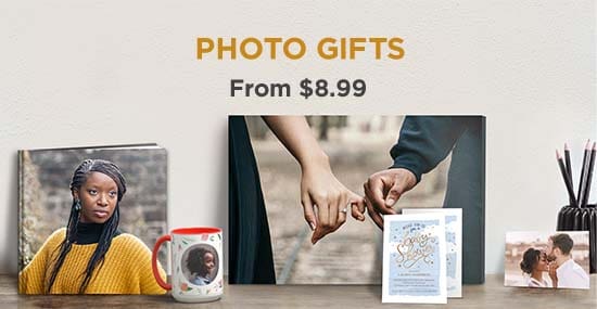 Photo Gifts from $8.99