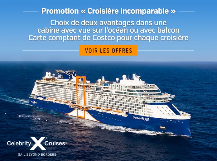 Promotion « Croisière incomparable »