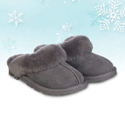 Buy women’s slippers as a holiday present.