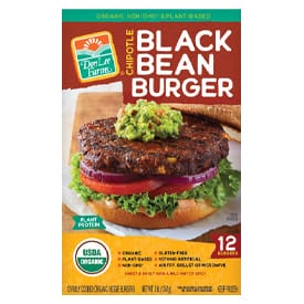 Don Lee Farms Organic Chipotle Black Bean Burger