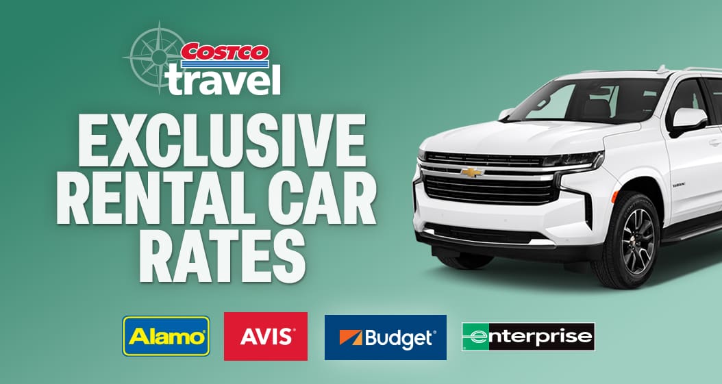 Costco Travel. Exclusive Rental Car Rates. Alamo. Avis. Budget. Enterprise