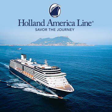 Holland America Line. Caribbean Cruises. Digital Costco Shop Card with Every Sailing