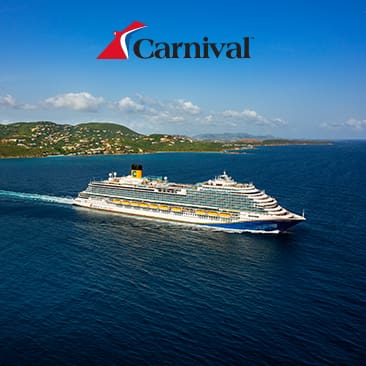 Carnival. Quick Caribbean Getaways. 3 - 5 Days of Island Hopping. Digital Costco Shop Card with Every Sailing