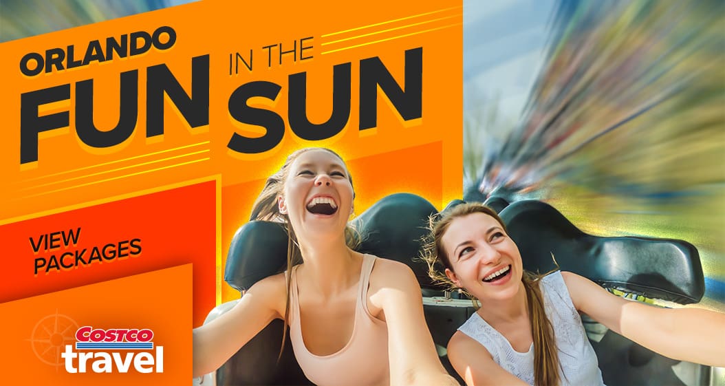 Orlando. Fun in the sun. View Packages. Costco Travel.