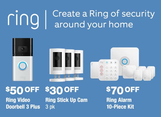 Create a Ring of securtiy around your home.