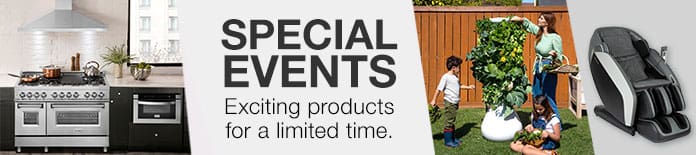 Special Events Banner. Exciting products for a limited time.