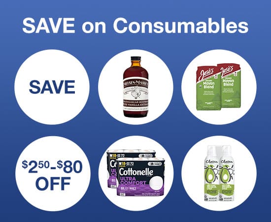 Save on Consumables