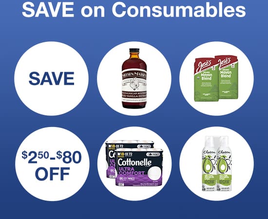 Save on Consumables