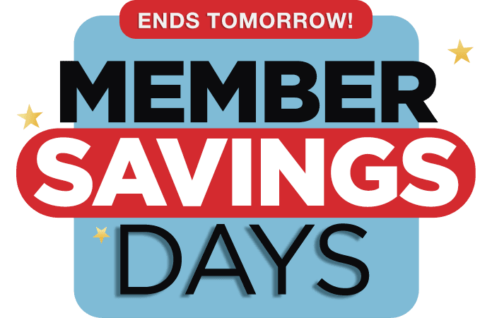 member savings days ends today