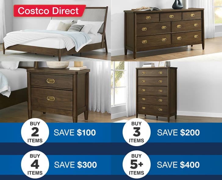 Buy More and Save on Bedroom Furniture with Costco Direct. 