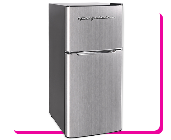 Frigidaire 4.5 cu. ft. Platinum Series Retro Compact 2-Door Fridge with Top Freezer