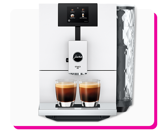 Jura ENA 8 Full Nordic White Coffee Machine