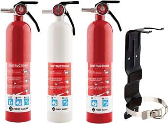 First Alert Rechargeable Fire Extinguisher Home Kit