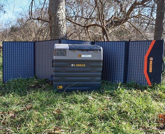 Massimo Solar Panels and eKoolers