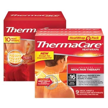 ThermaCare Lower Back & Hip L/XL or Neck, Wrist & Shoulder