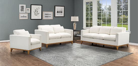 Violetta 3-Piece Fabric Set