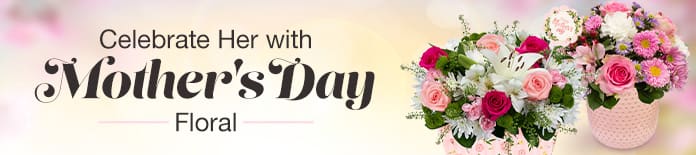 Mothers Day Floral Banner