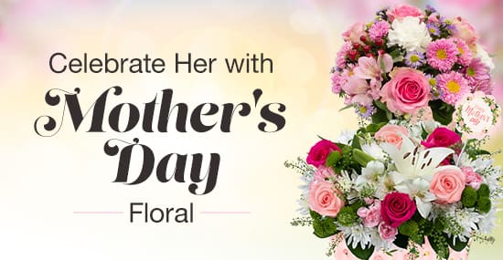 Mothers Day Floral Banner