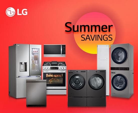 Save on Select LG Appliances