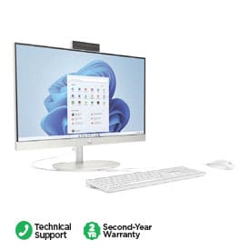 HP 23.8-inch All-in-One Touchscreen Desktop with AMD Ryzen 5 Processor