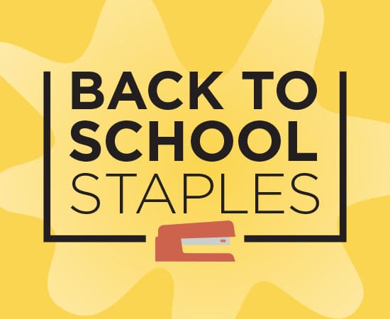 Back to School Staples