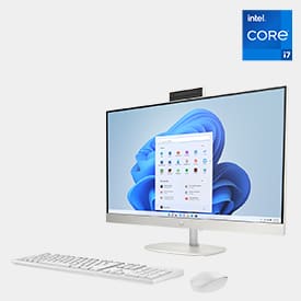 HP 27-inch All-in-One Touchscreen Desktop with 13th Gen Intel Core i7 Processor