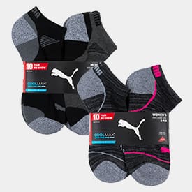 Puma No Show Mens and Womens Socks